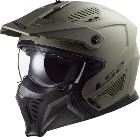LS2 OF606 DRIFTER Solid helmet - Matt Sand, M