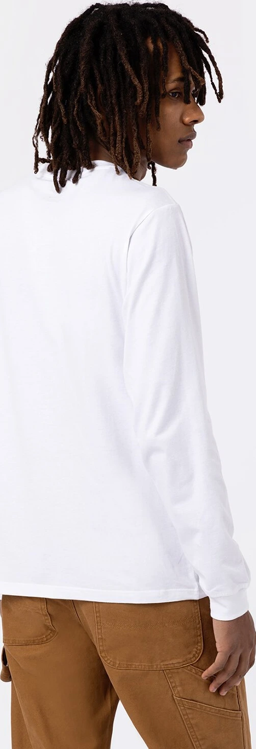 Dickies Mapleton longsleeve, White, S