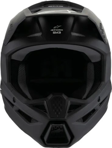 Alpinestars Helmet SM3 Youth Black Matt, YS 48-49cm