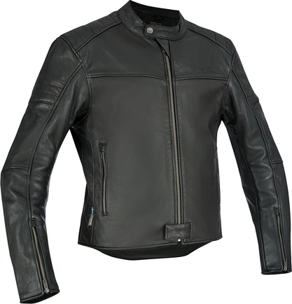 Halvarssons Leather Jacket Storhagen Black, 48