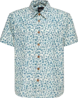 King Kerosin Vintage Sea Pattern t-shirt off