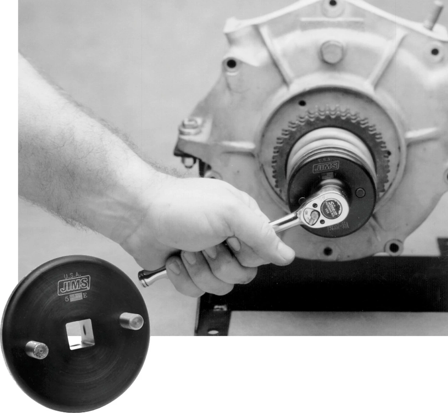 JIMS, compensating sprocket shaft nut wrench