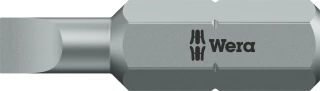 Wera 1/4" bit for slotted screws