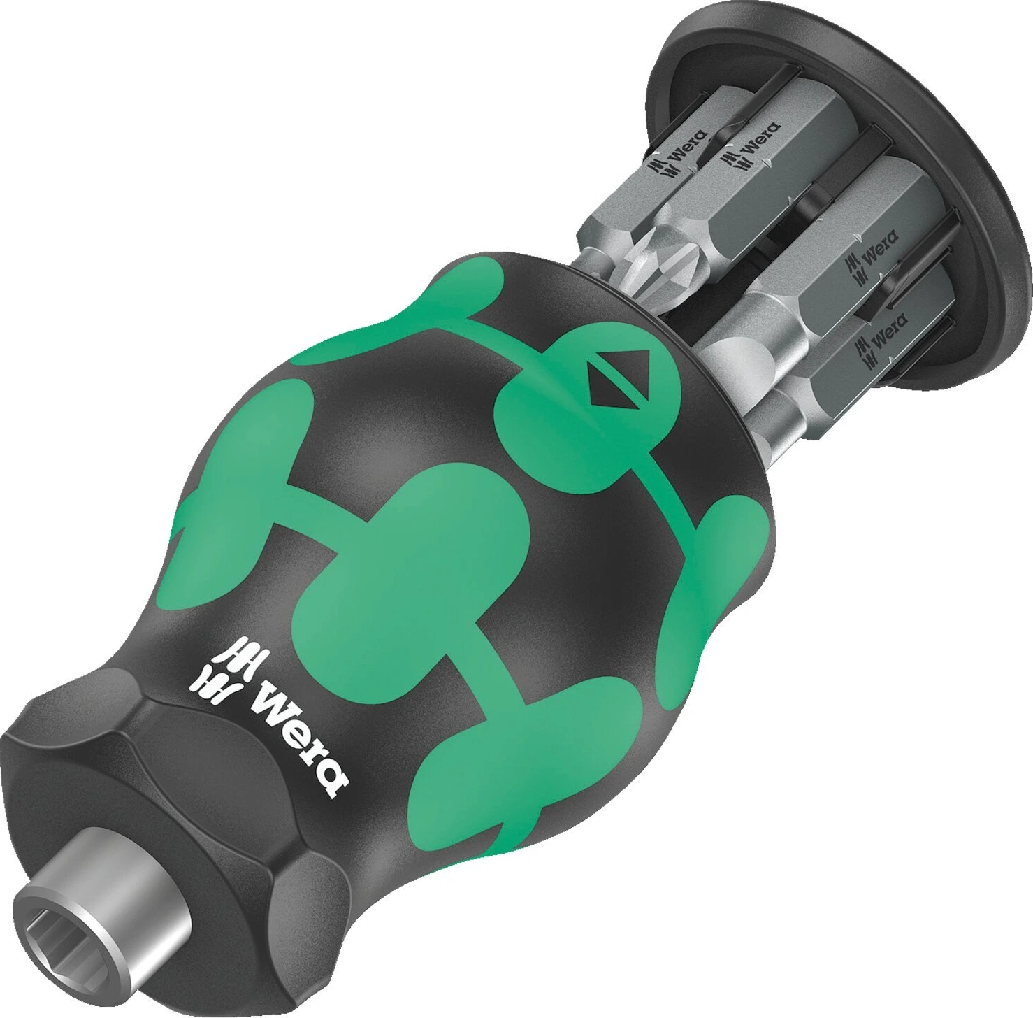 Wera Kraftform Kompakt Stubby magazin, Black
