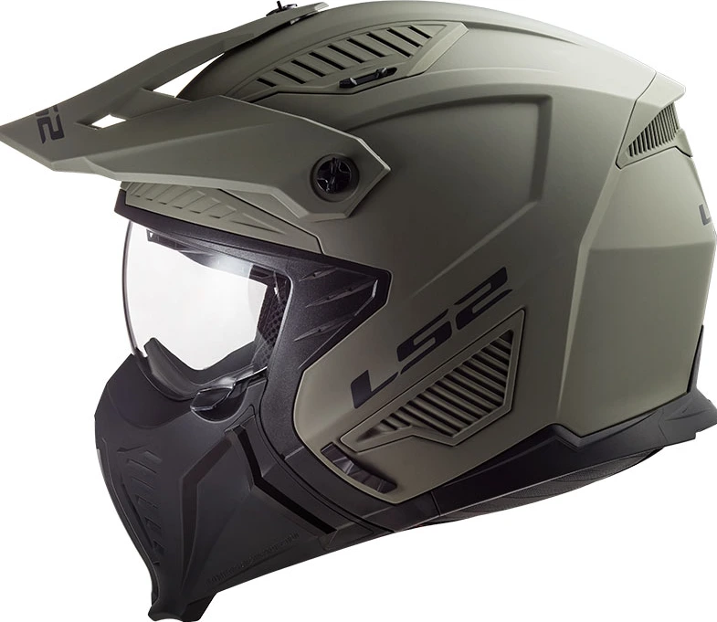 LS2 OF606 DRIFTER Solid helmet - Matt Sand, M
