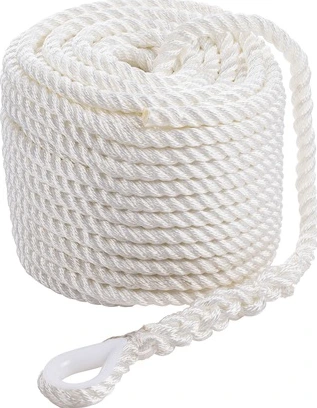 Qvarken Anchor Rope Classic with thimble 10mm 30m white