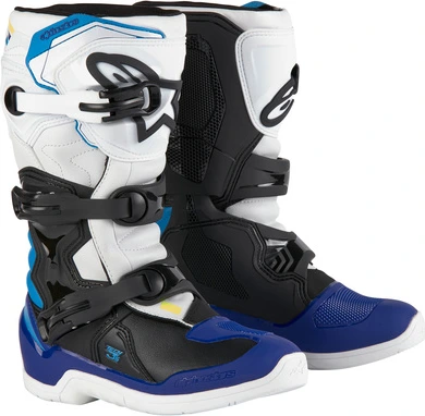 Alpinestars Boot Tech 3s Junior Black/White/Blue, 34