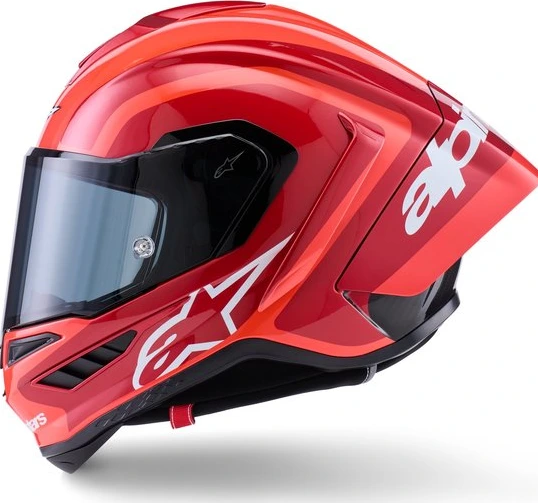 Alpinestars Helmet Supertech S-R10 Arius Black/White/Duo Red, S