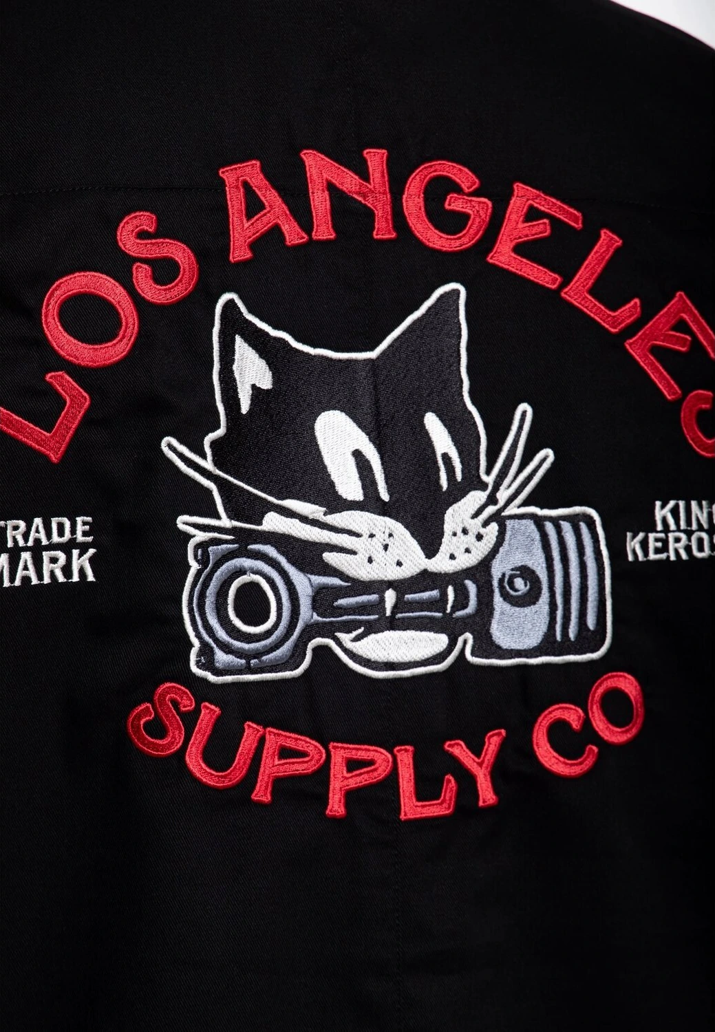 King Kerosin Los Angeles Supply Co shirt, Black, M