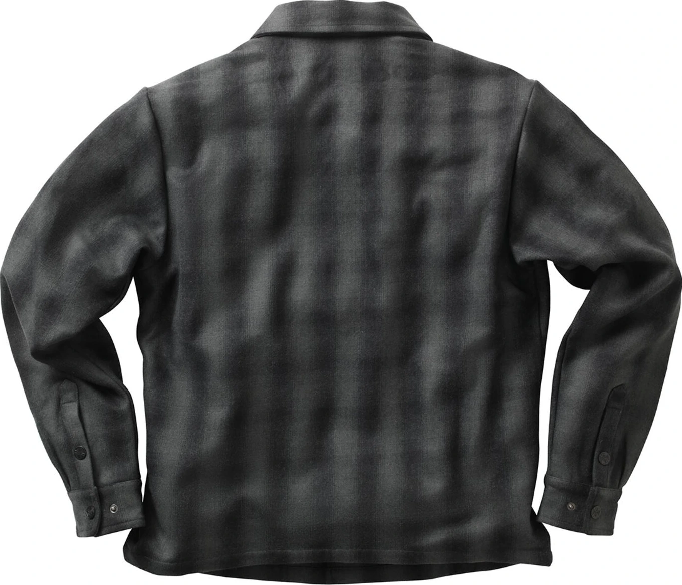 WCC Wool lined Plaidshirt charcoal/black, 3XL