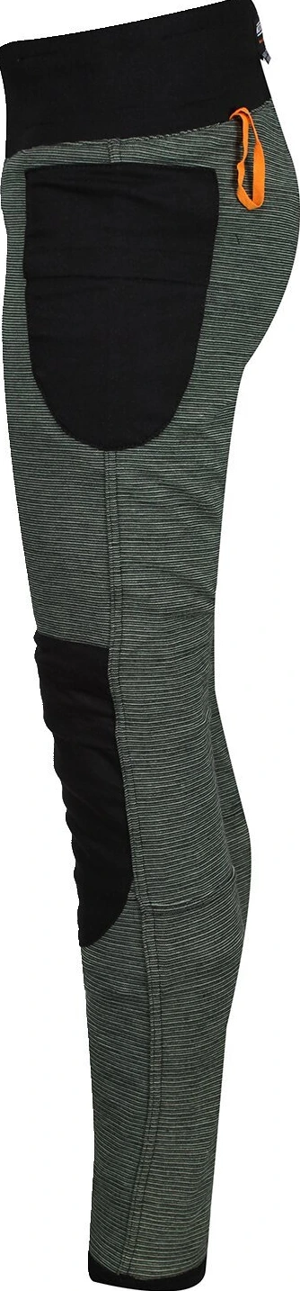 MotoGirl Ribbed Knee leggings black, 44