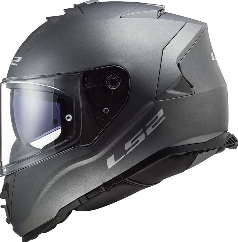 LS2 FF800 STORM II SOLID helmet - Matt Titanium, S