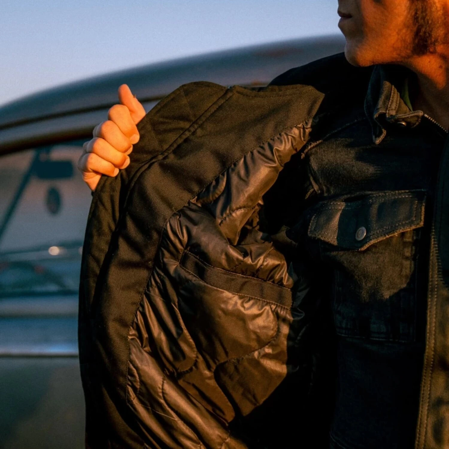 Holy Freedom Crew Bomber jacket, Black, M