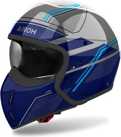 Airoh Helmet J 110 Slim Blue Gloss, L