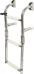 S.S transom ladder 3 steps