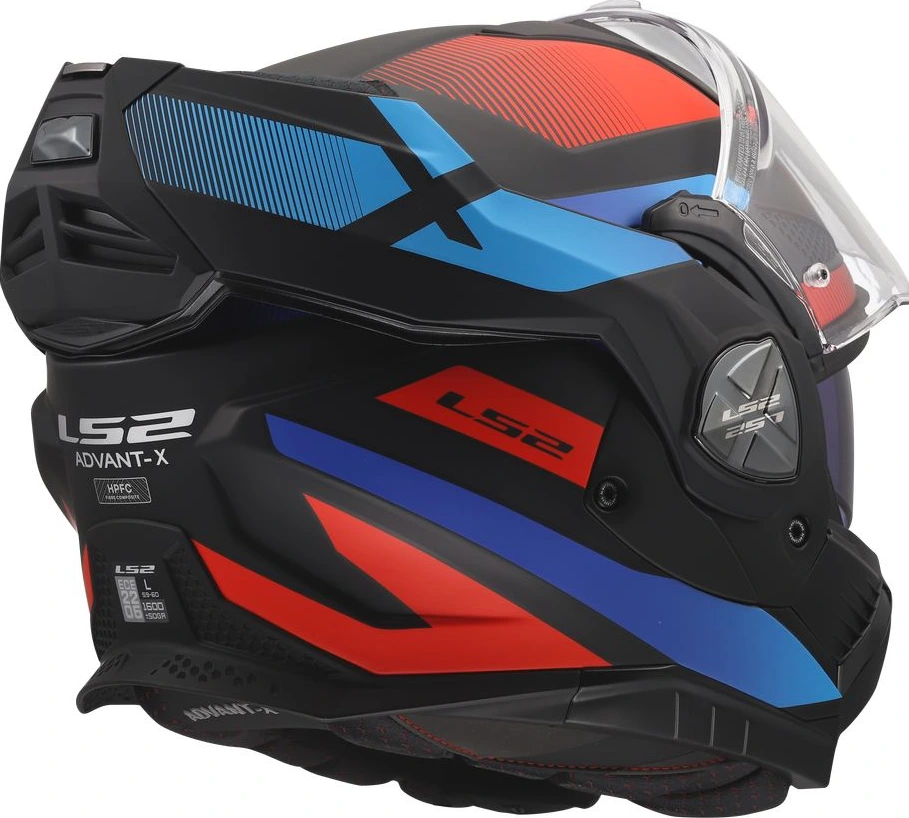 LS2 FF901 ADVANT X NOVA Helmet - Black Red Blue, 3XL
