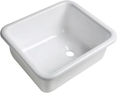 white plexiglass sink 33x28x14