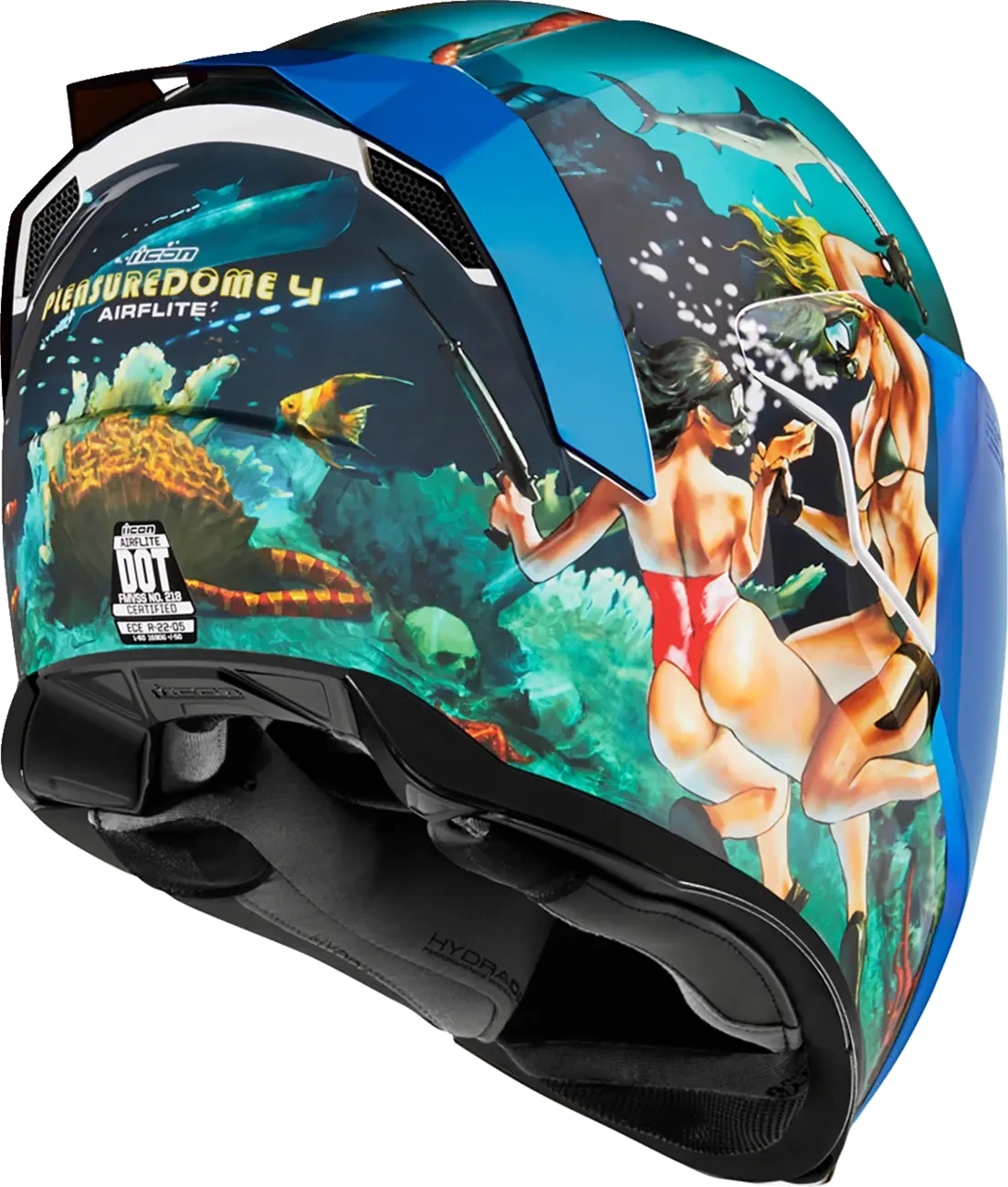 HELMET AIRFLITE PLEASUREDOME4 BLUE XS