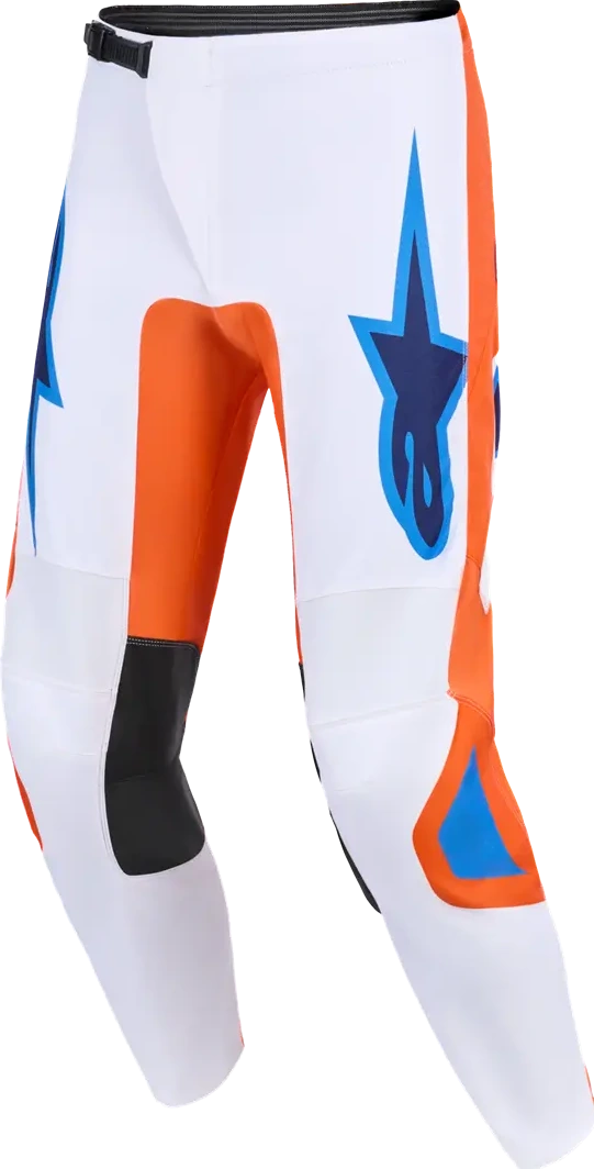 PANT FLUID GRID ORAN/BLUE 28