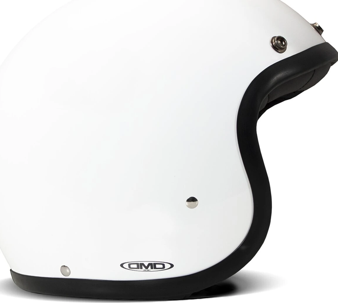 DMD Retro helmet, solid White, White, S, Gloss