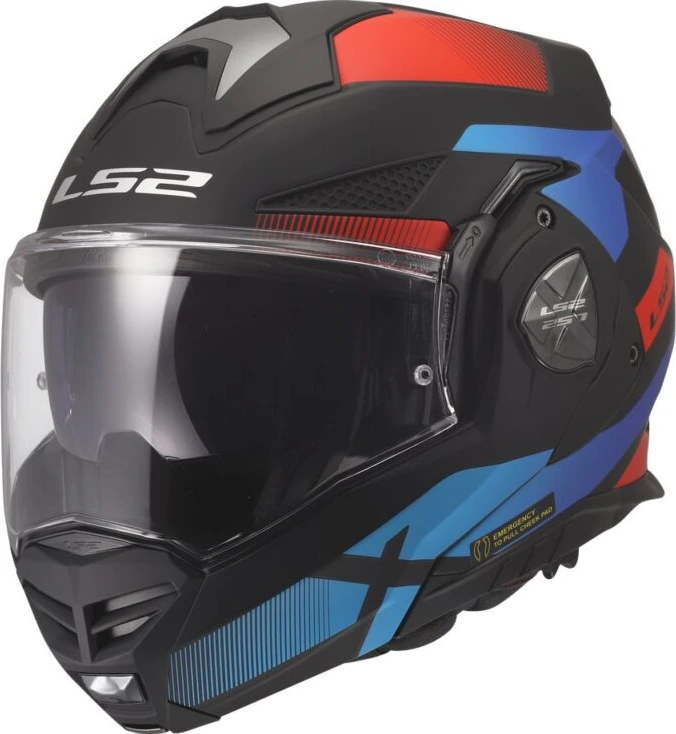 LS2 FF901 ADVANT X NOVA Helmet - Black Red Blue, 3XL