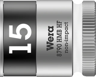 Wera Zyklop 3/8" socket with holding function - Metric 15.0