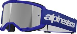 Alpinestars Goggle Vision 3 WORDMARK BLUE Mirror SILVER
