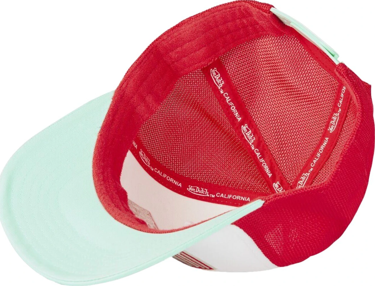 Von Dutch Semi curve cap 29, Red