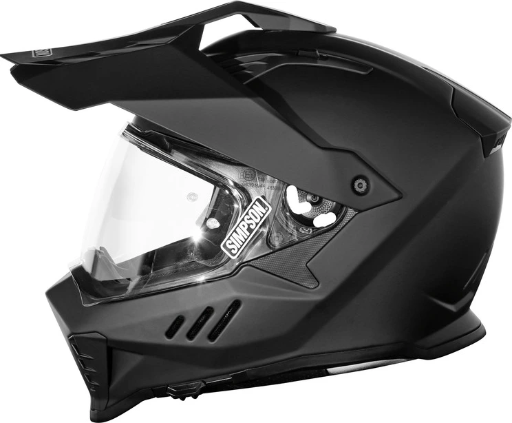 SIMPSON Helmet Xcursion matt black, S