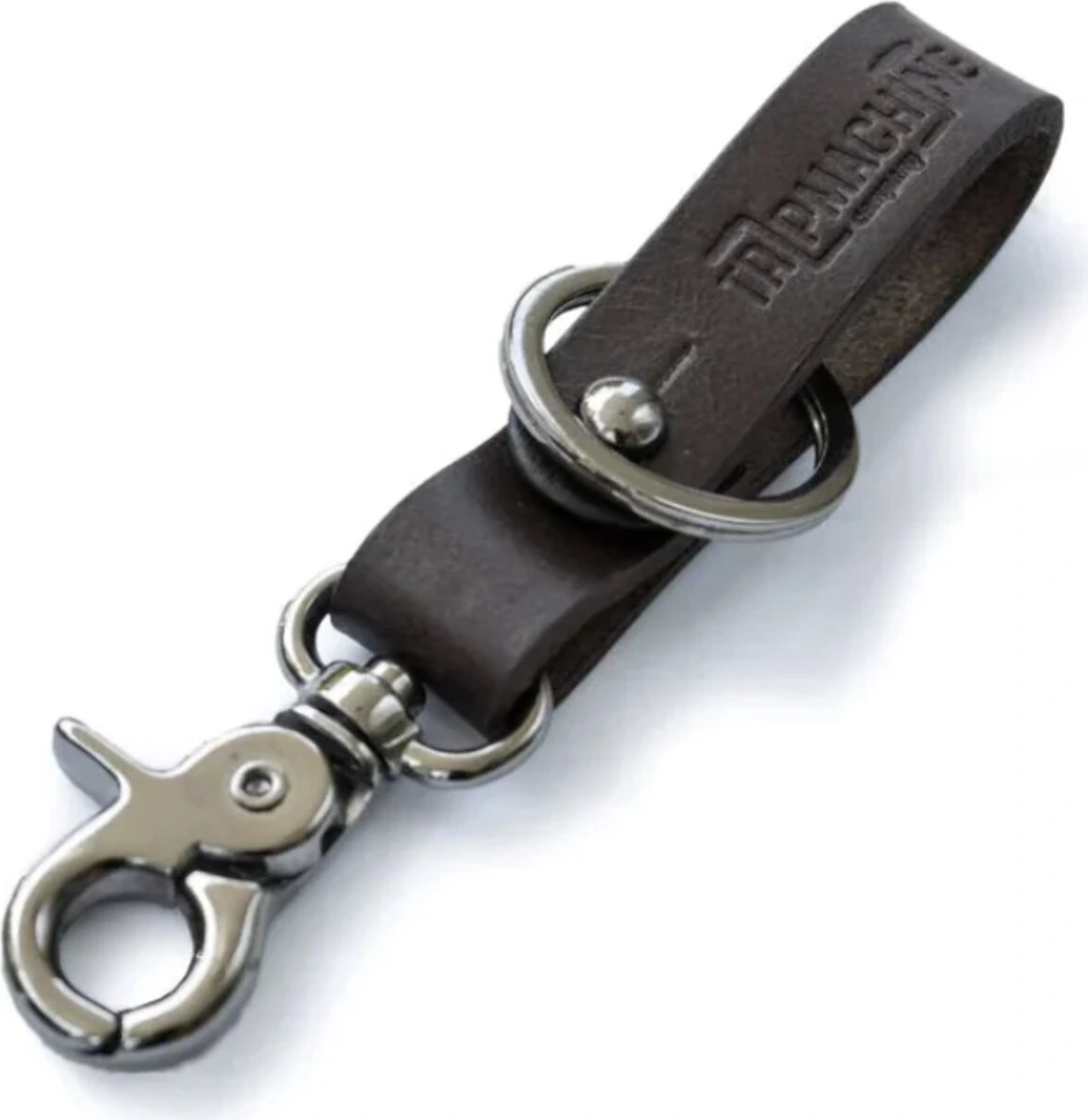 Trip Machine Key Fob, tobacco, black