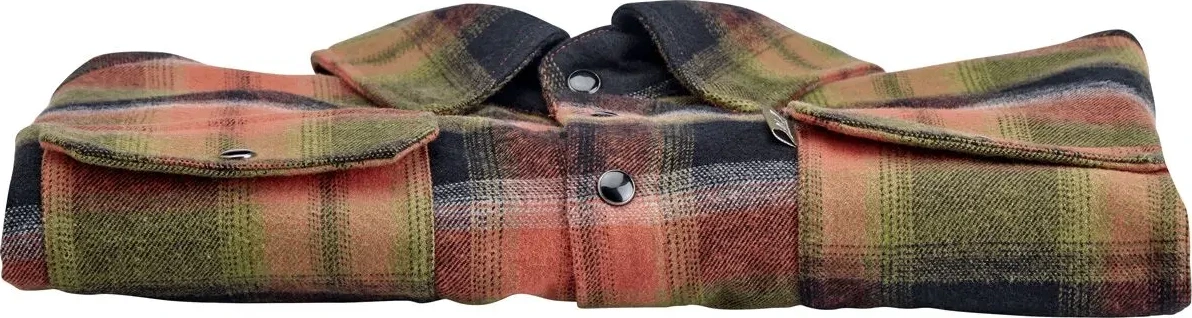 SHIRT FLANNEL HI TEST RUST XS