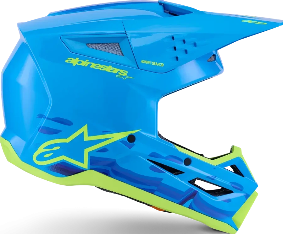 HELMET SM3 FORCE CYAN XS