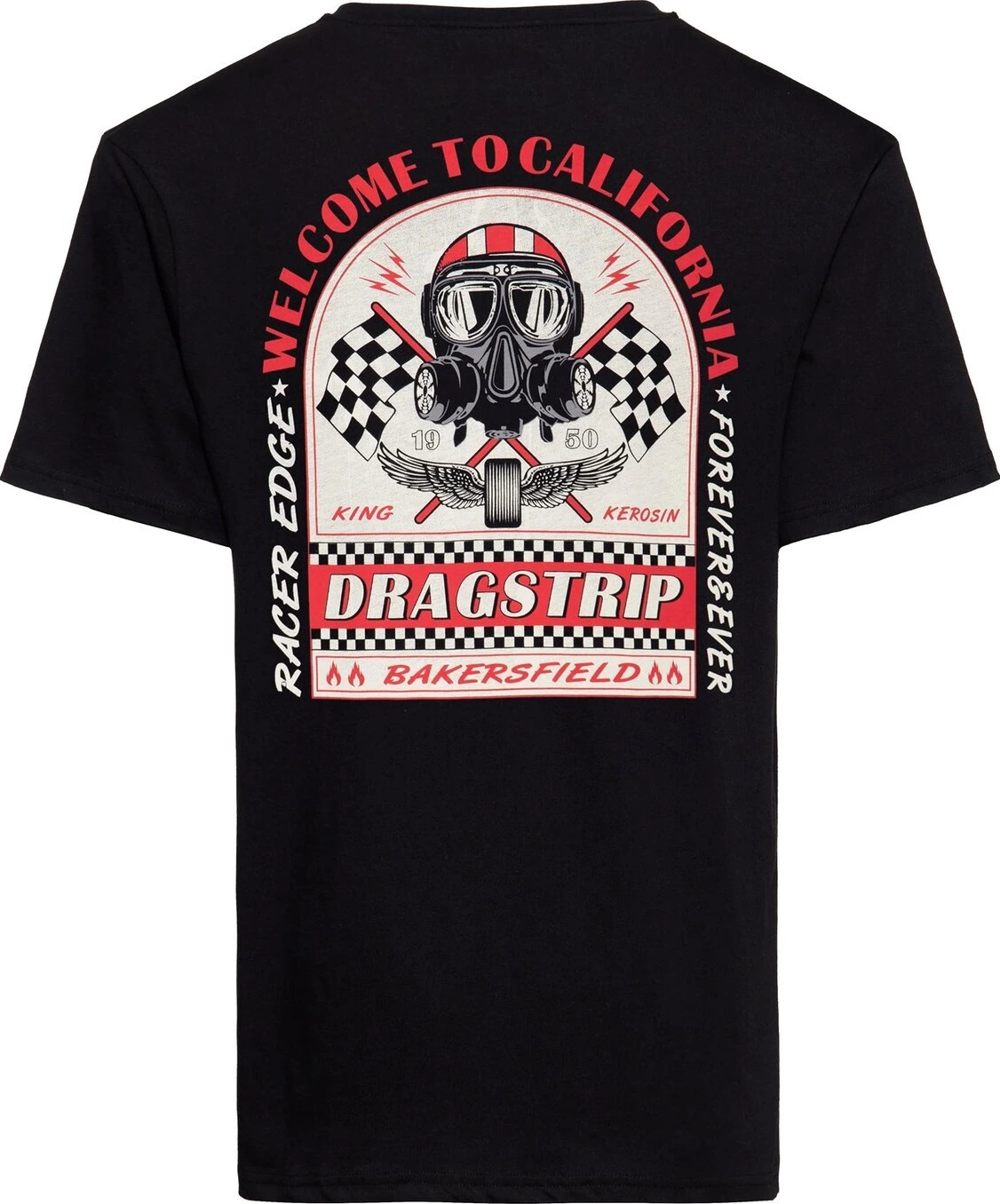 King Kerosin Welcome to California t-shirt, Black, M