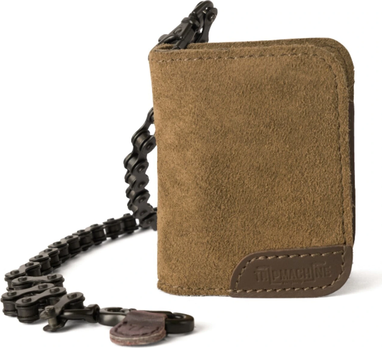 Trip Machine Moto wallet, tobacco