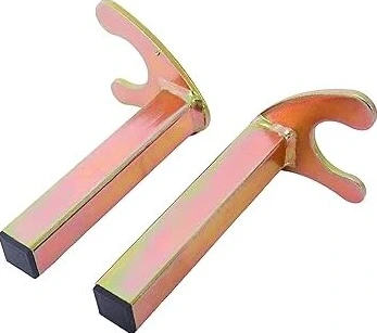 Motorcycle support stand U bracket holder set 2pcs
