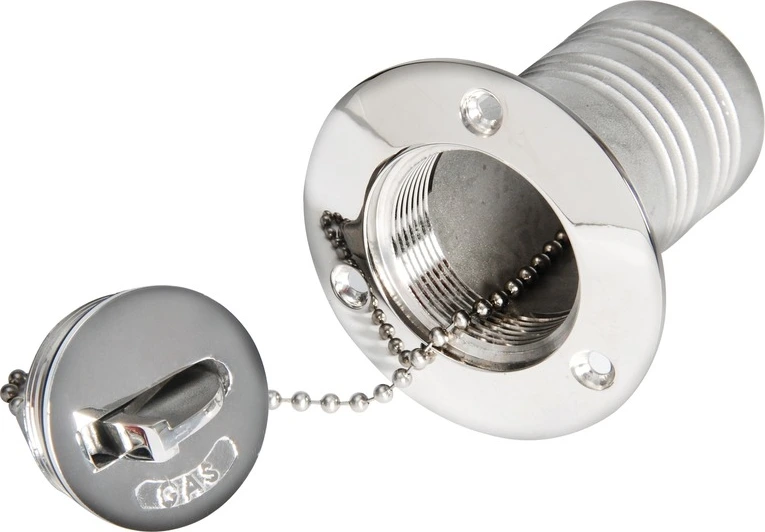 Osculati deck filler brass FUEL 38mm
