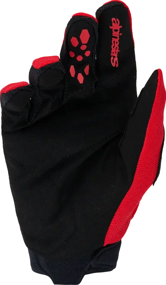 GLOVES FULL BORE V2 RED/BLACK S