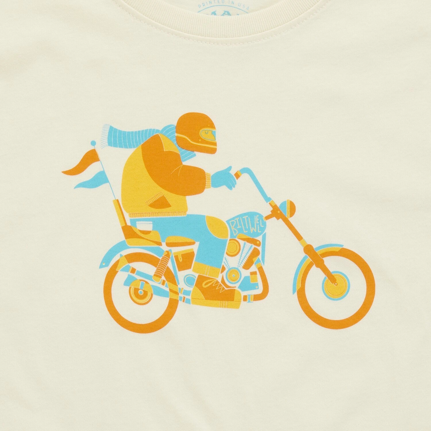 Biltwell Howdy female t-shirt, Beige, S
