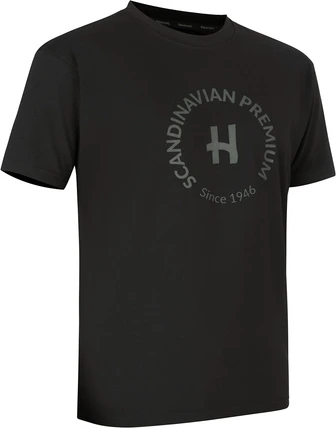 Halvarssons T-shirt H Tee Black, S