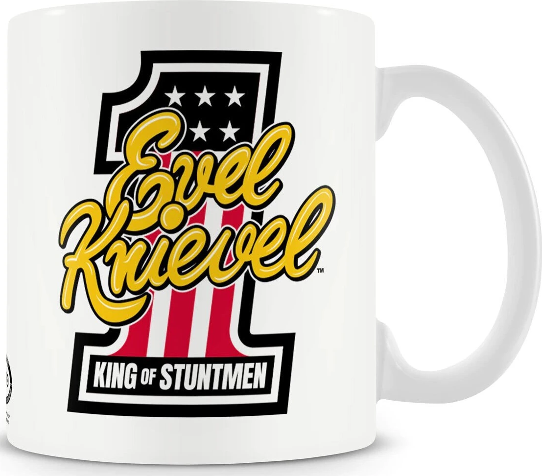 Evel Knievel King Of Stuntmen Coffee Mug