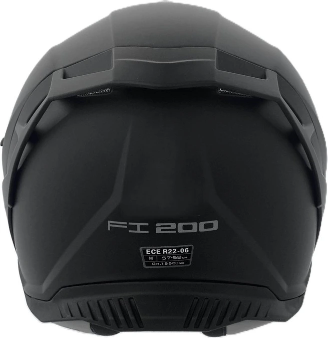AMOQ Helmet FI200 Solid matt black, XS
