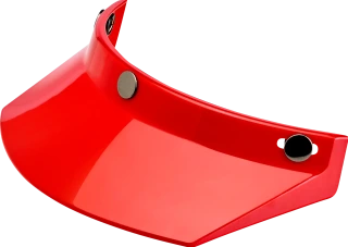 3-Snap Moto Helmet Visor