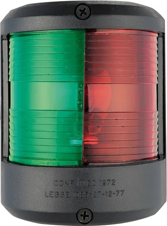 Utility 78 navigation light black - green/red combi