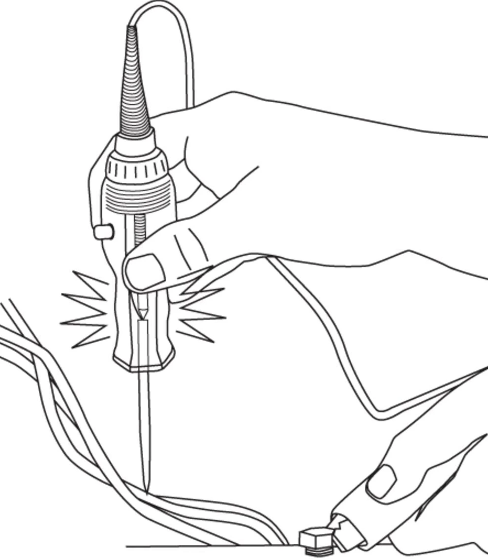 Lisle, Heavy Duty circuit tester with jumper wire