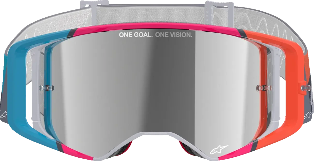 GOGGLE SUPERTECH STREAM GRAY/MULTI MIRROR-SILVER