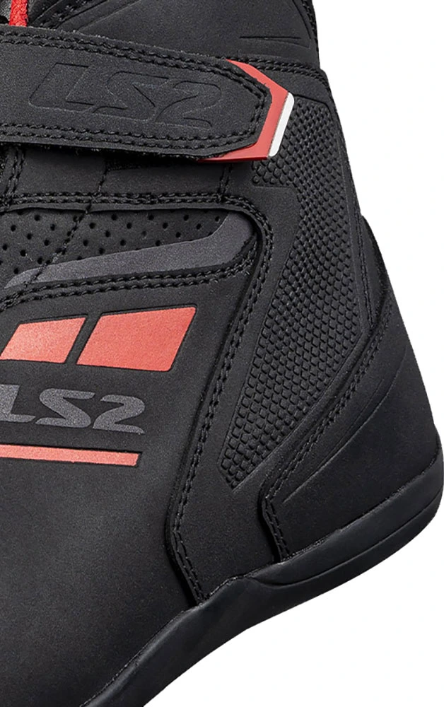 LS2 Garra Lady Boots - Black Red, 41