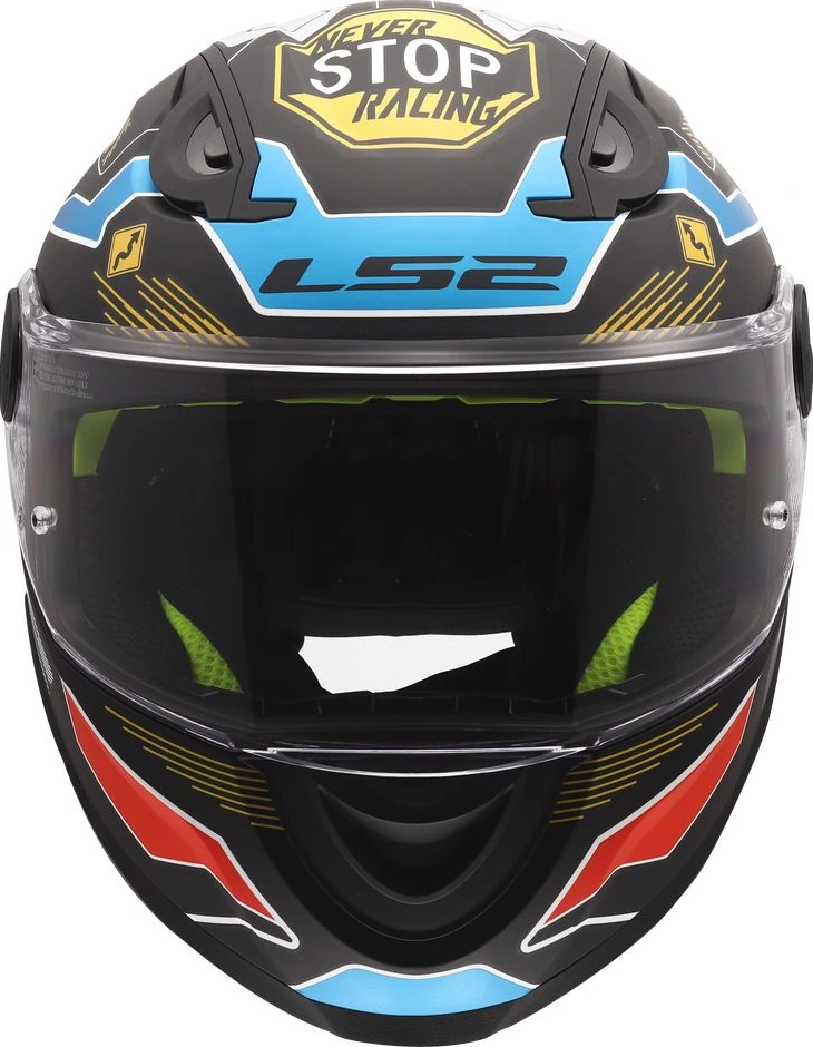 LS2 FF812 KID ZERO Helmet - M, Grey Red
