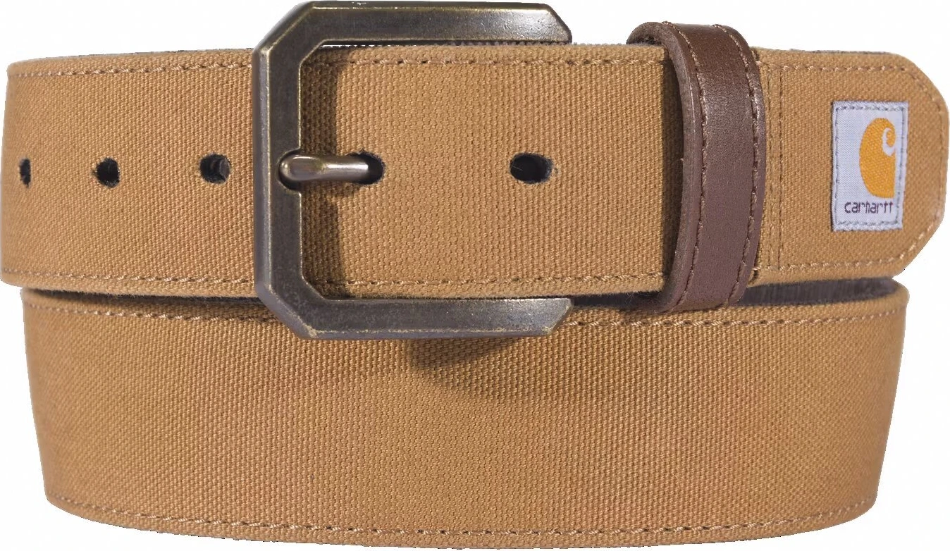 Carhartt Canvas Duck belt, carhartt brown, W40