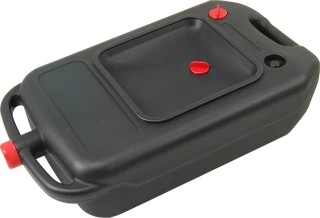 Oil drain pan & recycling container 10l