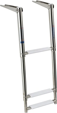 Osculati Telescopic standard ladder AISI316 3 steps